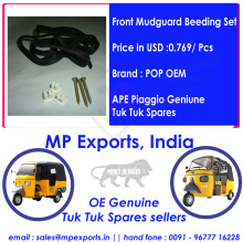 Exporters Of Tuk Tuk Spares Front Mudguard Beeding Set
